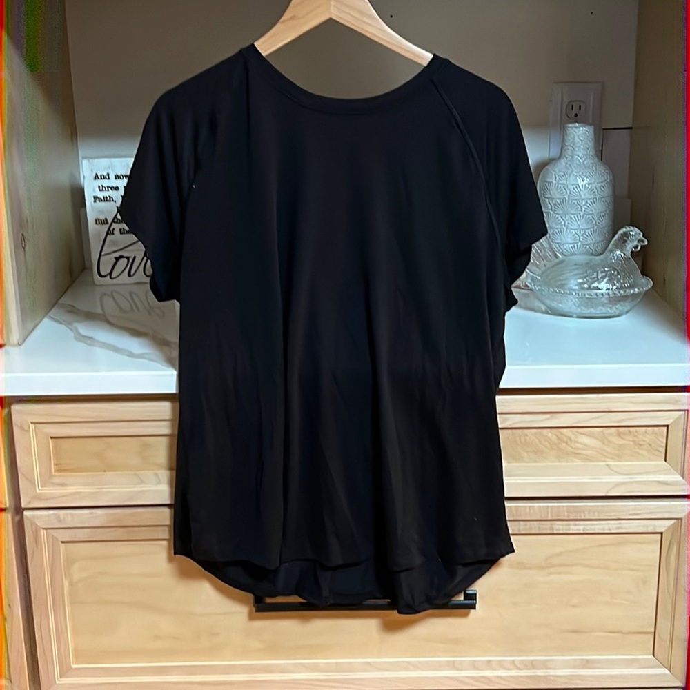 Target black Athleisure top; XL